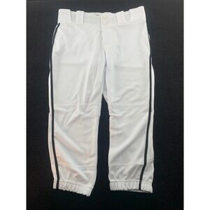 Champro Sports Women Softball Pants White Black Pipe Size Medium Fast‎ Pitch